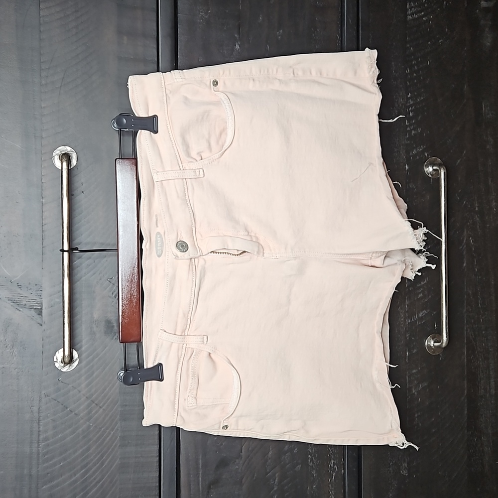 Light Pink Jean Shorts